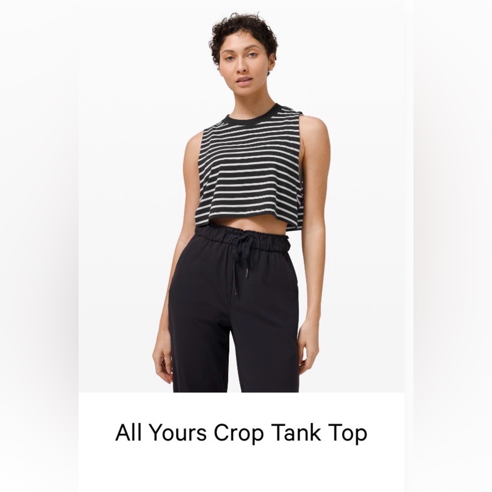 Lululemon All Yours Crop Tank Top